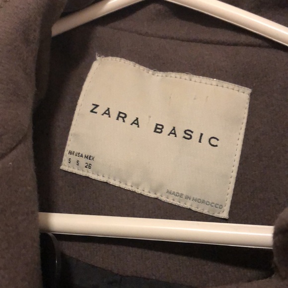Zara Peacoat with Tie Front - Picture 4 of 5